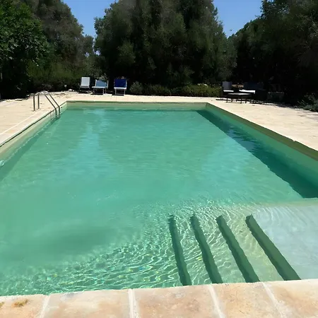 度假居 Trullo Del Paradiso And Pool 奥斯图尼